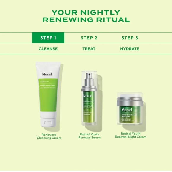 Murad Resurgence Renewing Cleansing Cream, 2oz, NIB - Picture 2 of 6